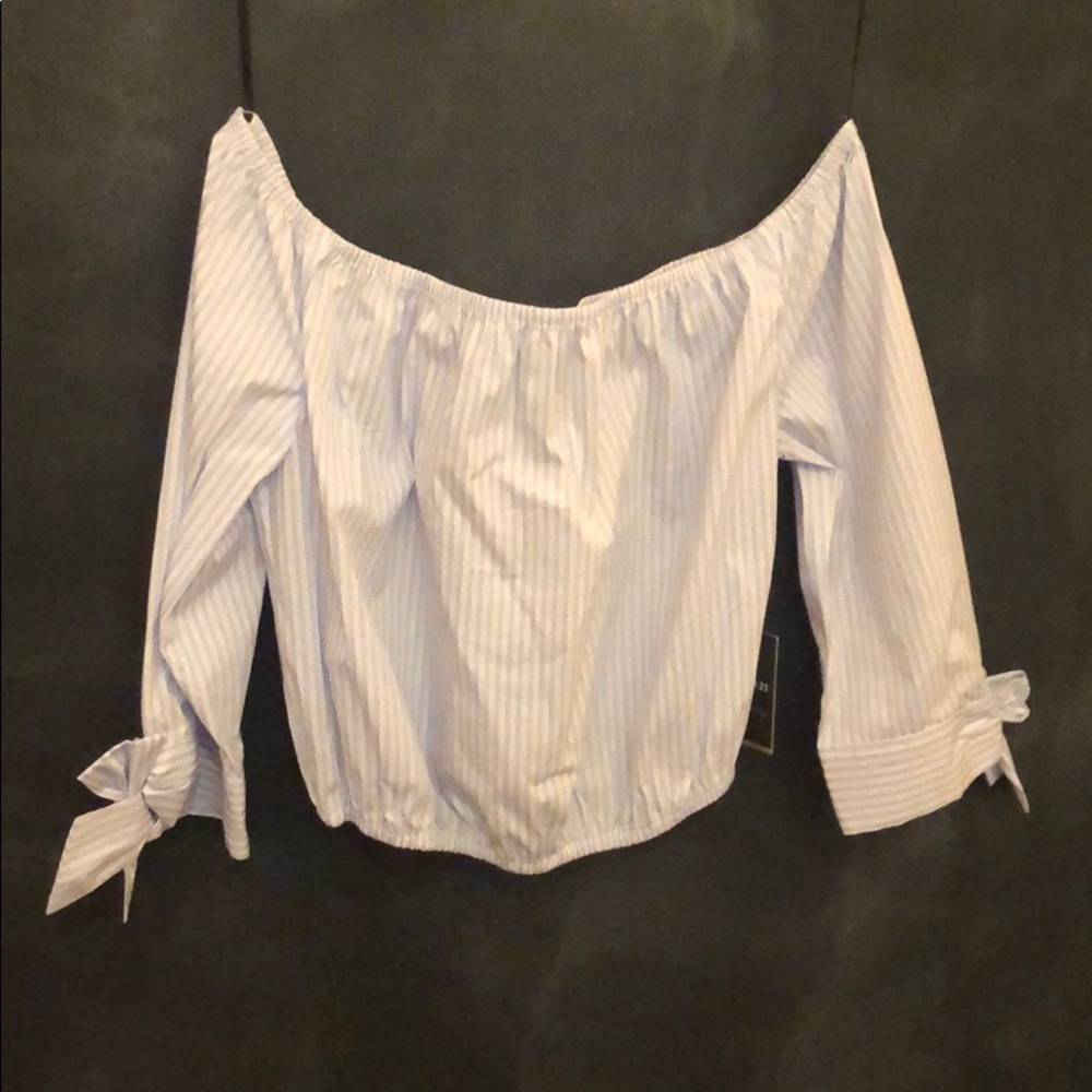 Forever 21 off the shoulder shirt